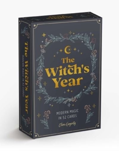 Cover for Gogerty, Clare (Author) · The Witch'S Year: Modern Magic in 52 Cards (Flashcards) (2022)