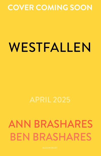 Cover for Ann Brashares · Westfallen (Paperback Book) (2025)