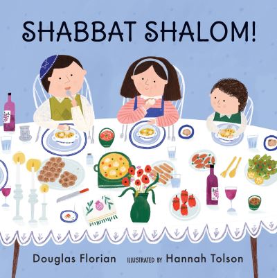 Cover for Douglas Florian · Shabbat Shalom! (Board book) (2021)