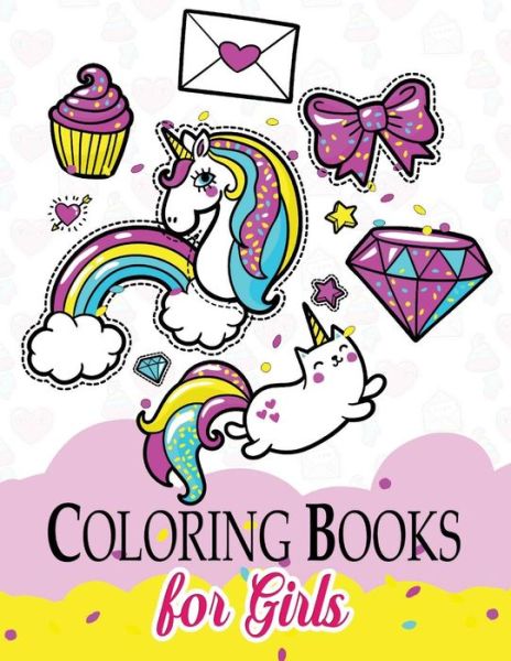 Cover for Unicorn Coloring Book · Coloring Books for Girls (Pocketbok) (2017)