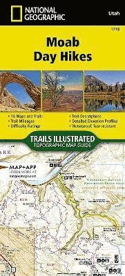 Moab Day Hikes Map Guide - National Geographic Maps - Books - National Geographic Maps - 9781566959490 - May 1, 2024