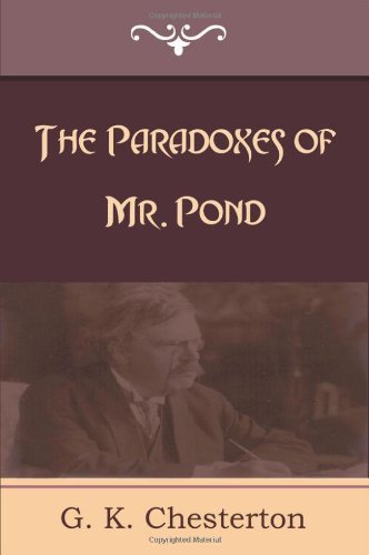 Cover for G. K. Chesterton · The Paradoxes of Mr. Pond (Taschenbuch) (2011)