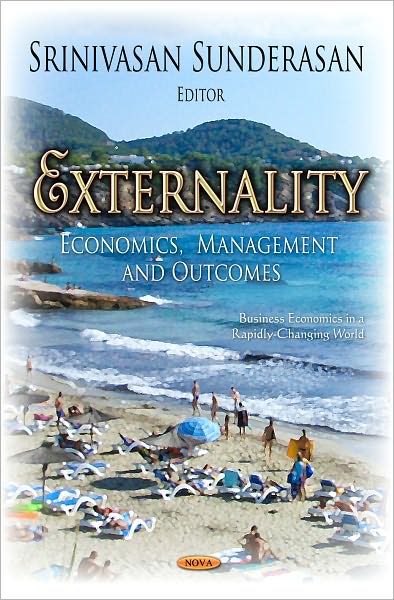 Cover for Srinivasan Sunderasan · Externality: Economics, Management &amp; Outcomes (Hardcover Book) (2012)