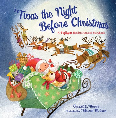 Cover for Clement Clarke Moore · 'Twas the Night Before Christmas: A Hidden Pictures Storybook (Hardcover Book) (2019)