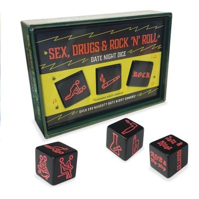 Cover for Chronicle Books · Sex, Drugs &amp; Rock 'n' Roll: Date Night Dice (SPIL) (2021)