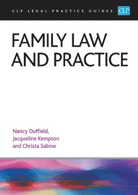 Cover for Sabine · Family Law and Practice 2025: Legal Practice Course Guides (LPC) (Paperback Book) [Revised edition] (2025)