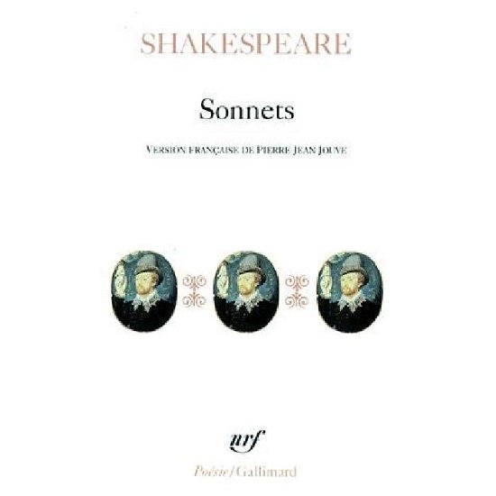 Cover for W. Shakespeare · Sonnets Shakespeare (Poesie / Gallimard) (French Edition) (Pocketbok) [French edition] (1975)