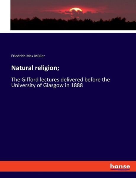 Cover for Müller · Natural religion; (Book) (2019)