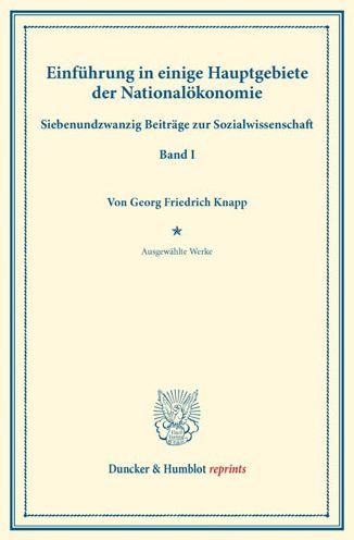 Cover for Knapp · Einführung in einige Hauptgebiete (Book) (2013)