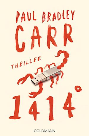 Cover for Paul Bradley Carr · 1414° (Book) (2023)