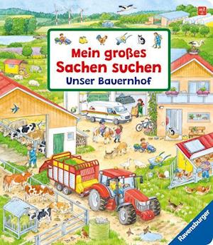 Cover for Susanne Gernhäuser · Mein großes Sachen suchen: Unser Bauernhof (Spielzeug)