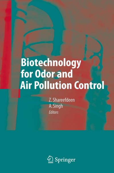 Cover for Zarook Shareefdeen · Biotechnology for Odor and Air Pollution Control (Paperback Book) [1st ed. 2005. 2nd printing 2007 edition] (2007)