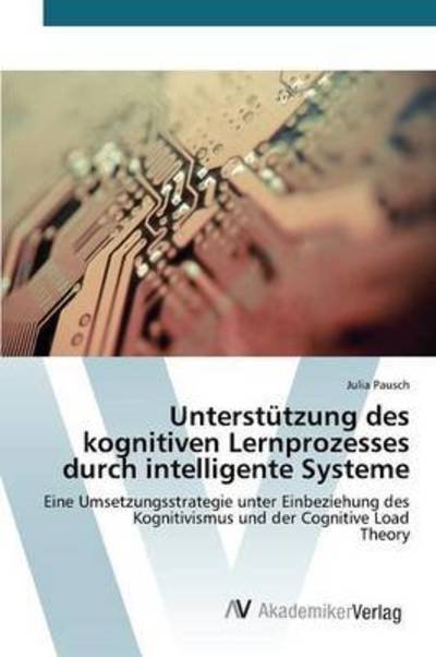 Cover for Pausch · Unterstützung des kognitiven Ler (Book) (2015)