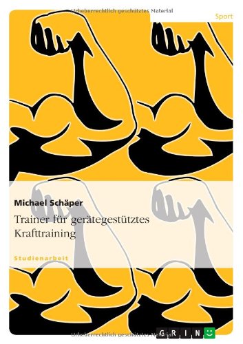 Cover for Schäper · Trainer für gerätegestütztes Kr (Book) [German edition] (2011)