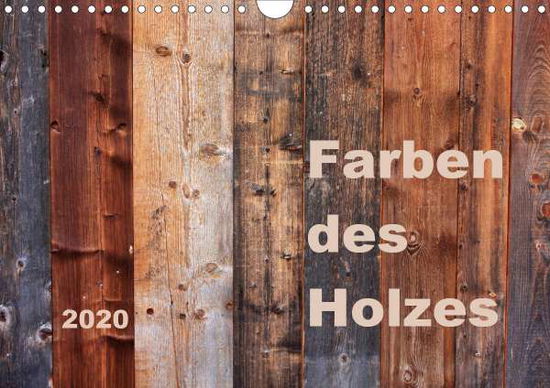 Cover for Sachse · Farben des Holzes (Wandkalender (Book)