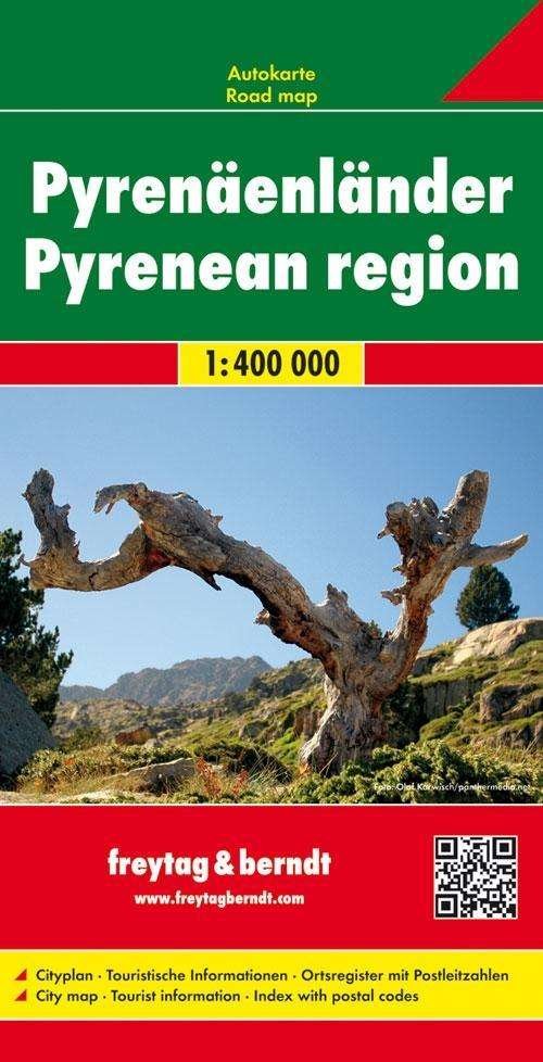 Cover for Freytag &amp; Berndt · Freytag &amp; Berndt Road Map: Pyrenean Region (Hardcover bog) (2015)