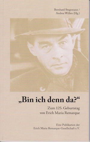 Cover for Bernhard Stegemann · &quot;Bin ich denn da?&quot; (Buch) (2023)
