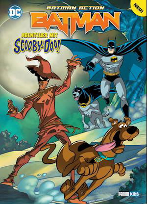 Cover for Fisch, Sholly; Brizuela, Dario · Batman Action - Batman - Abenteuer Mit Scooby-doo (Buch)