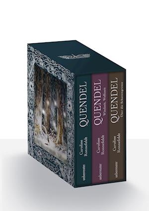 Quendel. Die Hügelland-Saga: Sprachgewaltige Fantasy im prachtvollen Schuber mit Silberfolienveredelung und Plakat mit Hügellandkarte - Caroline Ronnefeldt - Books - Ueberreuter Verlag, Kinder- und Jugendbu - 9783764171490 - September 18, 2024
