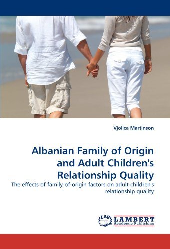 Cover for Vjollca Martinson · Albanian Family of Origin and Adult Children's Relationship Quality: the Effects of Family-of-origin Factors on Adult Children's Relationship Quality (Taschenbuch) (2010)