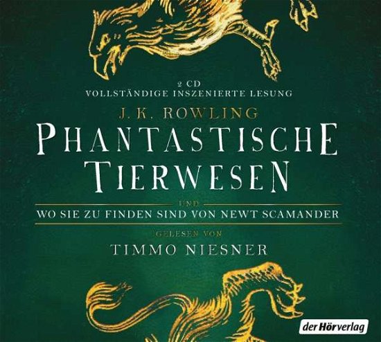 Cover for J.k. Rowling · Phantastische Tierwesen Und Wo Sie Zu Finden Sind (CD) (2017)