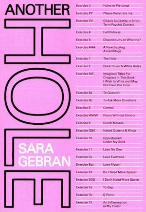 Cover for Sara Gebran · Another Hole (Sewn Spine Book) [1e uitgave] (2019)