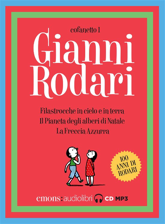 Cover for Gianni Rodari · Gianni Rodari - Filastrocche In Cielo E In Terra-la Freccia Azzurra-il Pianeta Degli Alberi Di Natal (CD)