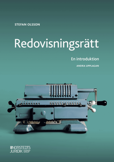 Cover for Stefan Olsson · Redovisningsrätt : en introduktion (Buch) (2020)
