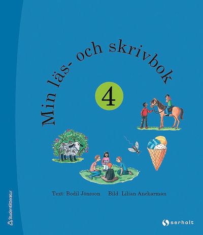 Cover for Bodil Jönsson · Min läs- och skrivbok 4 (Book) (2015)