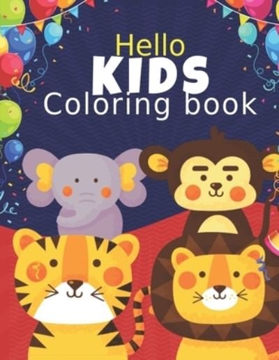 Cover for Web Dev · Hello Kids Coloring book (Paperback Book) (2020)