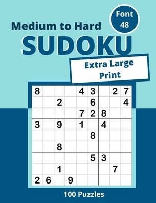 Cover for Somatomint · Sudoku Medium to Hard (Paperback Book) (2020)