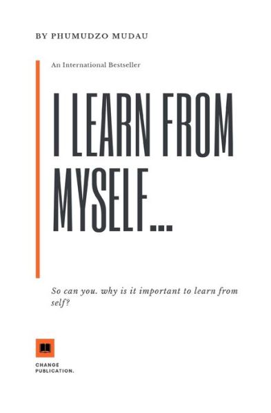 Cover for Phumudzo Mudau · I learn from myself... (Taschenbuch) (2020)