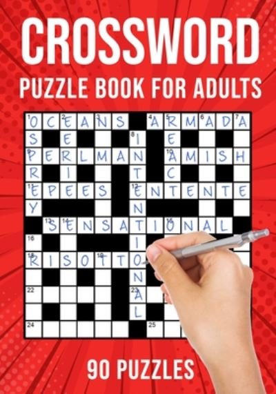 Cover for Puzzle King Publishing · Crossword Puzzle Books for Adults (Paperback Bog) (2020)