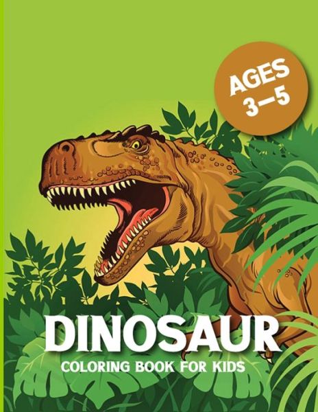 Cover for Slim Cousins · Dinosaur Coloring Book for Kids 3-5 (Paperback Book) (2020)