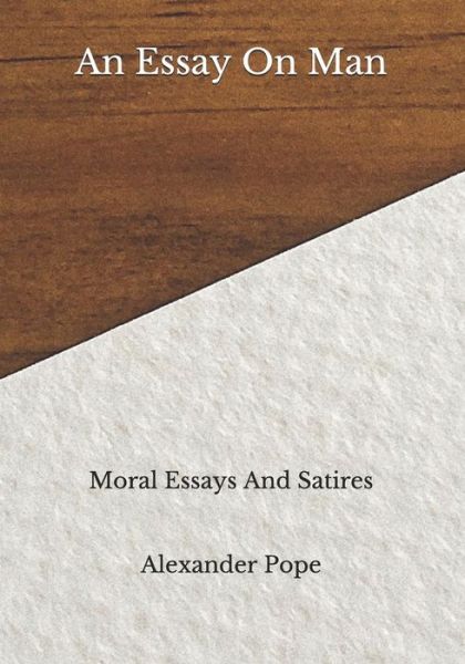 Cover for Alexander Pope · An Essay On Man (Paperback Book) (2020)