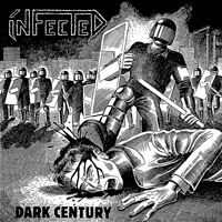 Cover for Infected · Dark Century (Clear Vinyl) (LP) (2019)