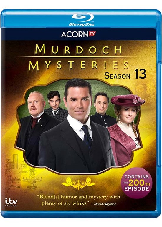 Cover for Murdoch Mysteries Season 13 BD (Blu-ray) (2020)