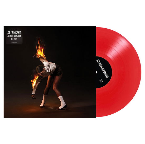 St. Vincent · All Born Screaming (LP) [Limited Indie Exclusive Red Vinyl edition] (2024)