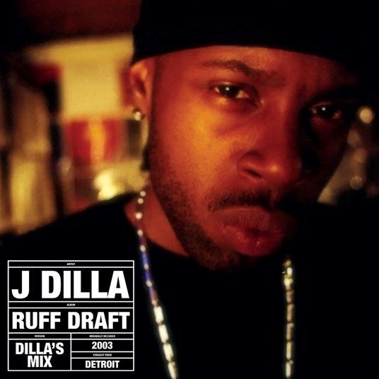 Cover for J Dilla · Ruff Draft: Dilla's Mix (Clear with Black Splatter) (LP) (2024)