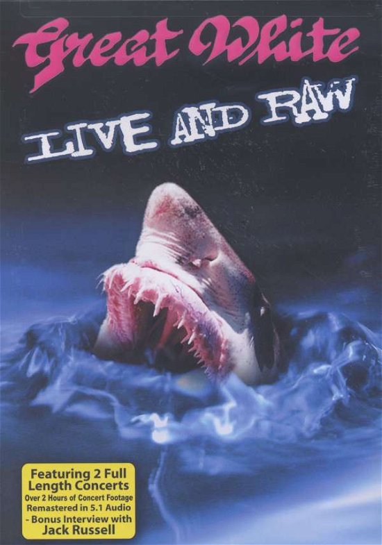 Cover for Great White · Live &amp; Raw (DVD) (2007)