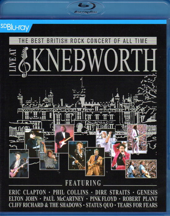 Cover for Live at Knebworth / Various (Blu-ray) (2015)