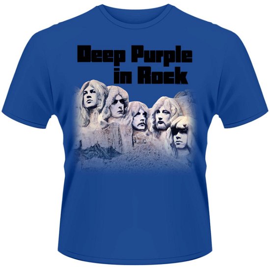 Cover for Deep Purple · Deep Purple: In Rock (T-Shirt Unisex Tg. S) (N/A) [size S] [Blue edition] (2011)