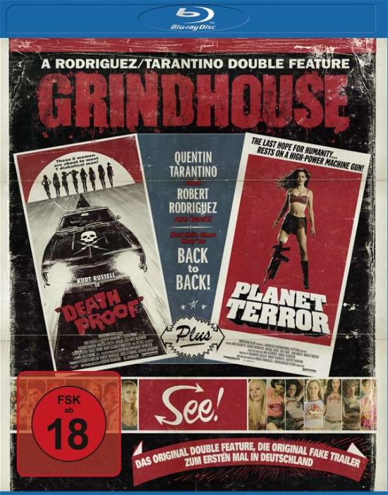 Cover for Grindhouse BD (Blu-ray) (2012)