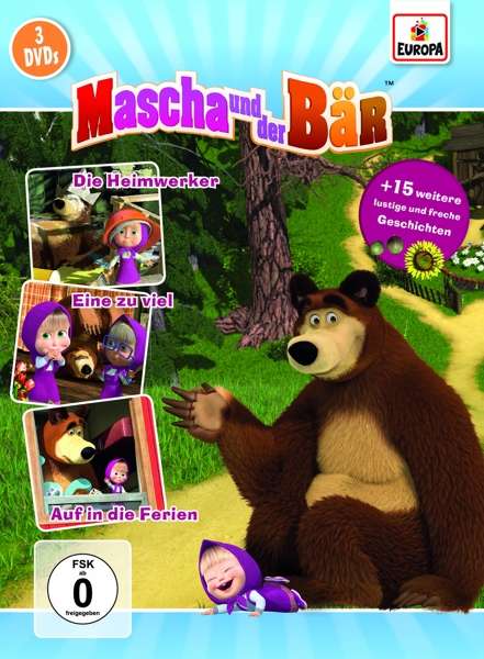 Cover for Mascha Und Der BÄr · 02/3er-box (Folgen 5,6,7) (DVD) (2016)