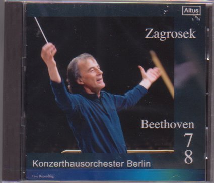 Cover for Ludwig Van Beethoven · Symphonies No.7 &amp; 8 (CD) (2008)