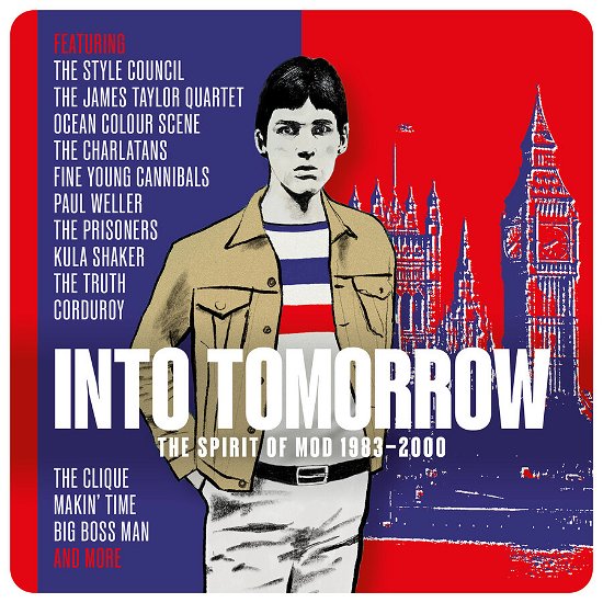 Cover for Various Artists · Into Tomorrow - The Spirit Of Mod 1983-2000 (Clamshell) (CD) (2023)