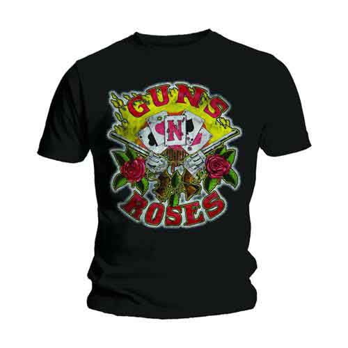 Cover for Guns N Roses · Guns N' Roses Unisex T-Shirt: Cards (T-shirt) [size M] [Black - Unisex edition]