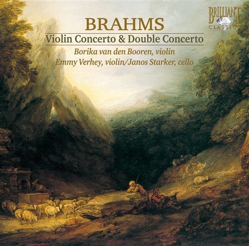 Cover for Emmy Verhey · Brahms-violin Concerto &amp; Double Concerto (CD) (2011)