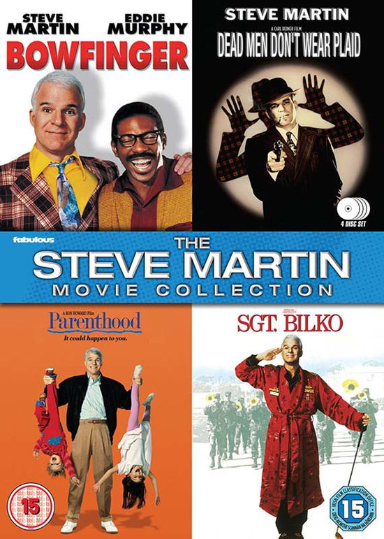 The Steve Martin Movie Collection (4 Films) - The Steve Martin Collection DVD - Elokuva - Fabulous Films - 5030697039491 - maanantai 18. syyskuuta 2017