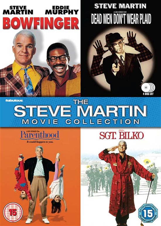 Cover for The Steve Martin Collection DVD · The Steve Martin Movie Collection (4 Films) (DVD) (2017)